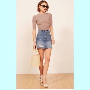 Reformation - Denim Skirt - 25